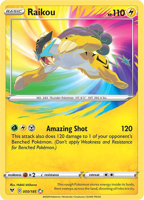 Raikou - SWSH04: Vivid Voltage - #050/185