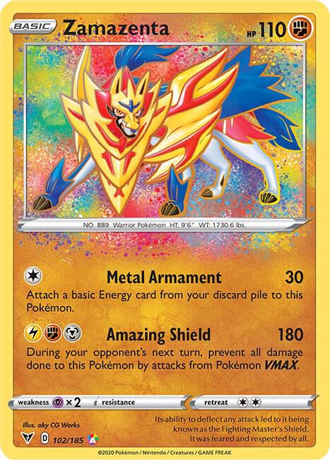 Zamazenta - SWSH04: Vivid Voltage - #102/185