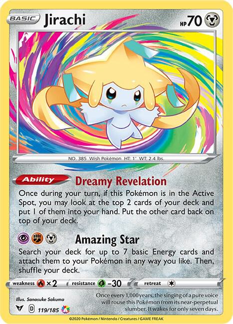 Jirachi - SWSH04: Vivid Voltage - #119/185