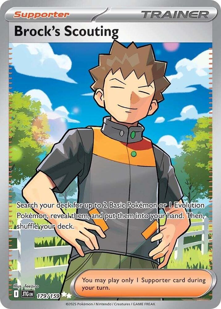 Brock's Scouting - 179/159 - SV09: Journey Together - #179/159