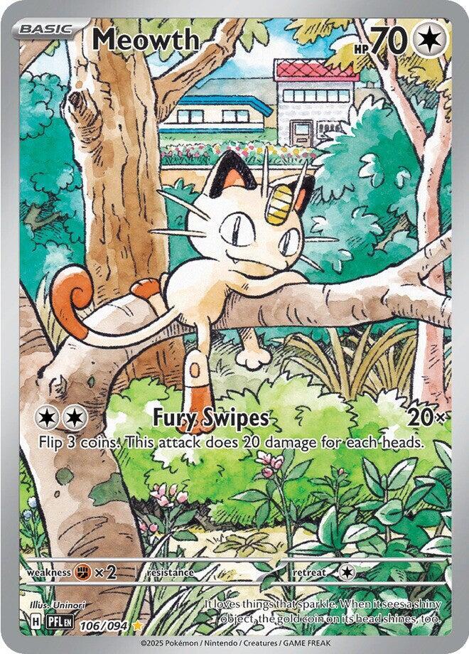Meowth - ME02: Phantasmal Flames - #106/094