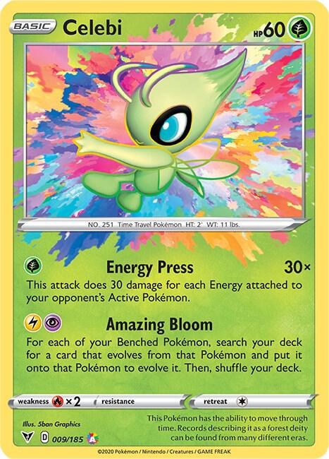 Celebi - SWSH04: Vivid Voltage - #009/185