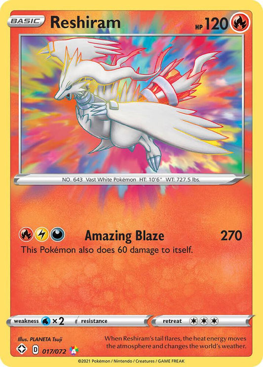 Reshiram - Shining Fates - #017/072