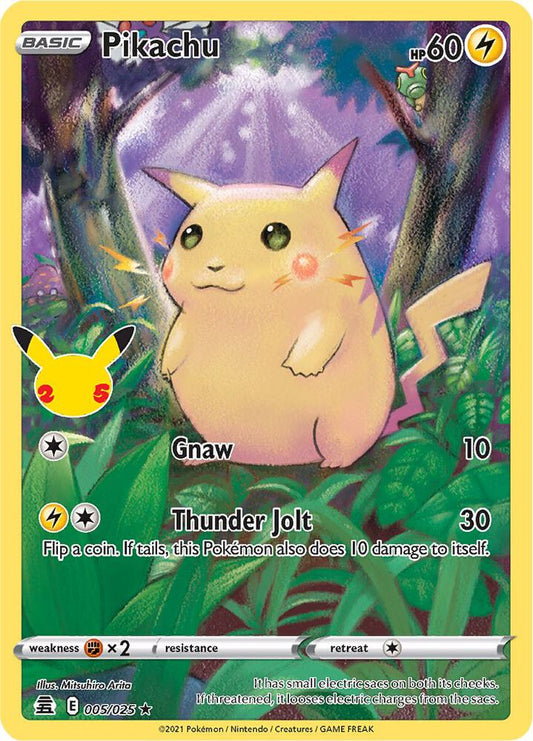 Pikachu - Celebrations - #005/025
