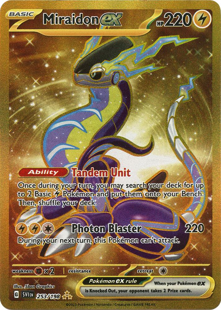 Miraidon ex - 253/198 - SV01: Scarlet & Violet Base Set - #253/198