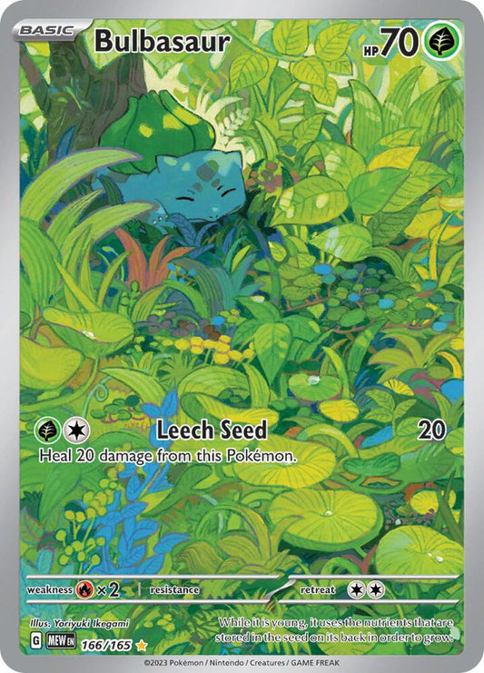 Bulbasaur - 166/165 - SV: Scarlet & Violet 151 - #166/165