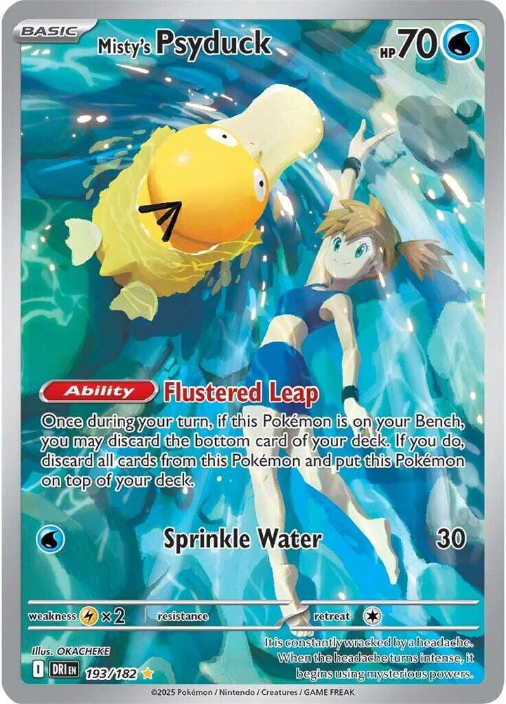 Misty's Psyduck - 193/182 - SV10: Destined Rivals - #193/182