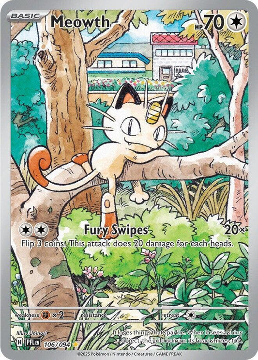 Meowth - ME02: Phantasmal Flames - #106/094