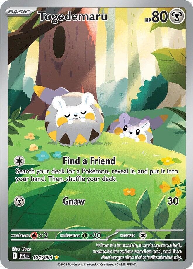 Togedemaru - 104/094 - ME02: Phantasmal Flames - #104/094