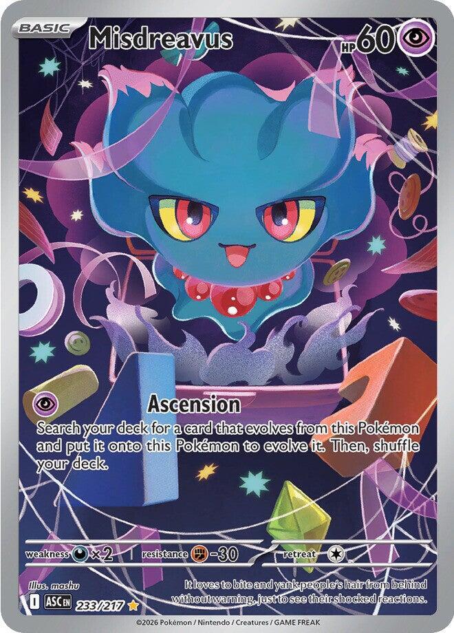 Misdreavus - 233/217 - ME: Ascended Heroes - #233/217