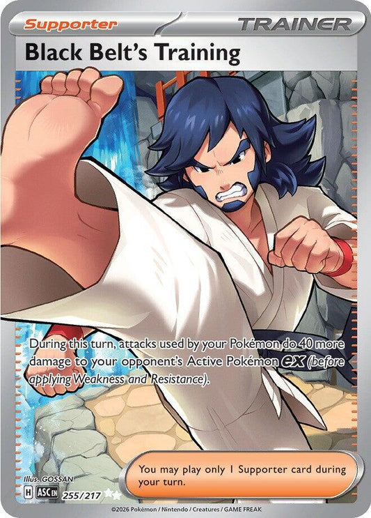 Black Belt's Training - ME: Ascended Heroes - #255/217