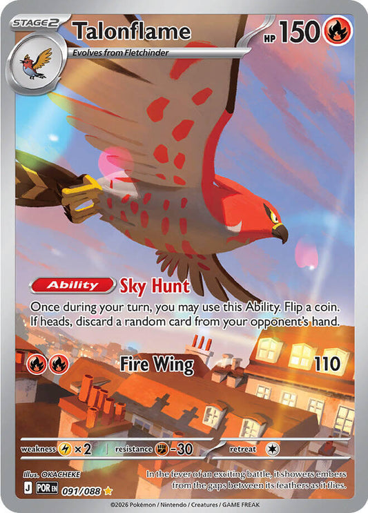 Talonflame - 091/088 - ME03: Perfect Order - #091/088