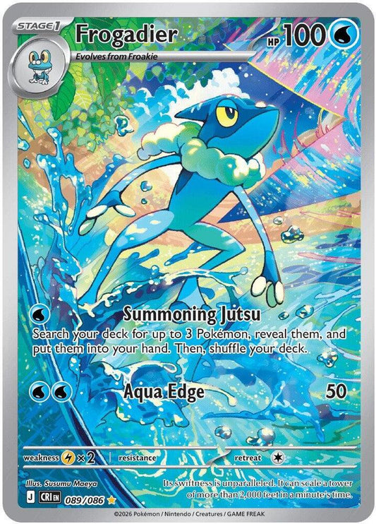 Frogadier - 089/086 - ME04: Chaos Rising - #089/086
