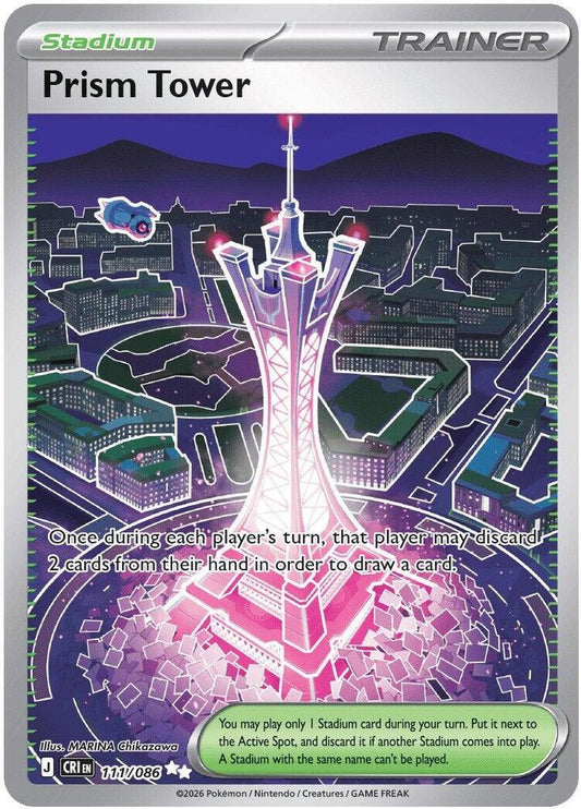 Prism Tower - 111/086 - ME04: Chaos Rising - #111/086